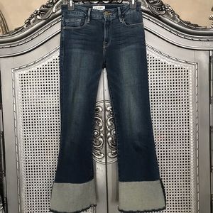 Frame ‘Le Crop Mini Boot’ MidRise Wide Leg Jean 25